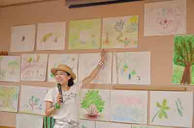 第1回 2015年8月1日開催「森のファミリー写生大会」